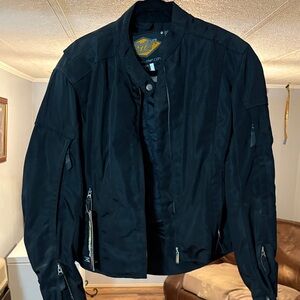 Women's Black Lightweight Motorcycle Jacket